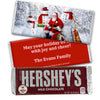 Personalized Christmas Santa's Gifts Hershey's Milk Chocolate Bar & Wrapper