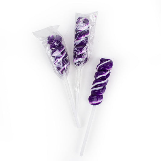 Purple Twisty Pops - Grape