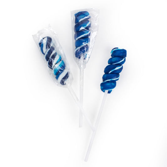 Royal Blue Twisty Pops - Blue Raspberry