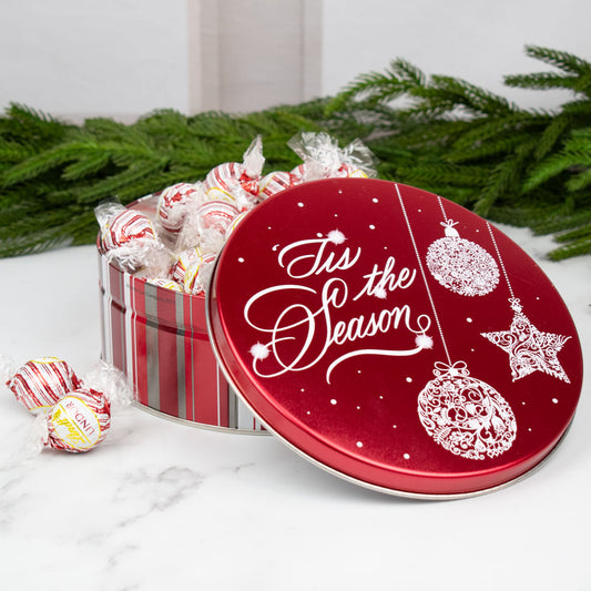 Tis the Season Lindt Truffle Gift Tin (35 pcs)