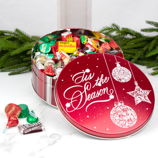 Tis The Season 1.5 lb Hershey's Holiday Assorment Gift Tin