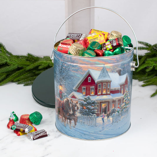 Dashing Through the Snow 3.7 lb Hershey's Holiday Assortment Gift Tin