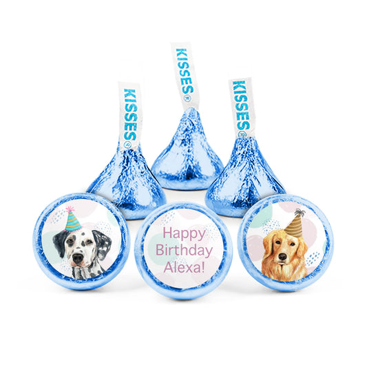 Personalized Dog Birthday Hershey's Kisses