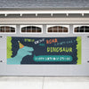 Personalized Dinosaur Birthday Green Dinosaur - Garage Banner