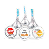 Personalized Construction Birthday Hershey's Kisses - Construction