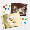 Personalized Kids Birthday Construction Chocolate M&Ms Favor Bag