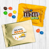 Personalized Kids Birthday Construction Chocolate M&Ms Favor Bag