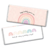 Personalized Rainbow Birthday Hershey's Milk Chocolate Bar & Wrapper - Watercolor Rainbows