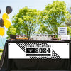 Personalized Graduation School Spirit Stripes 5 Ft. Banner