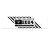 Personalized Graduation School Spirit Stripes 5 Ft. Banner