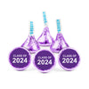 Personalized Purple Graduation School Spirit Stripes Deluxe Candy Buffet