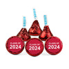 Personalized Red Graduation School Spirit Stripes Deluxe Candy Buffet