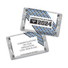 Graduation Personalized Hershey's Miniatures School Spirit Stripes