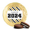 Personalized Graduation School Spirit Stripes Chocolate Covered Oreos