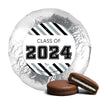 Personalized Graduation School Spirit Stripes Chocolate Covered Oreos