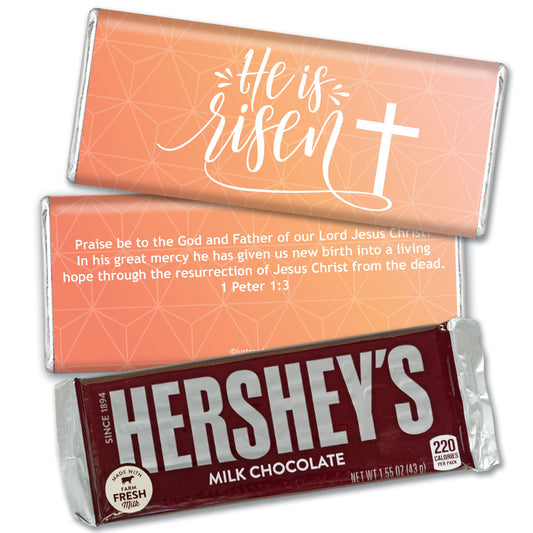 Personalized Easter Splendid Sunrise Hershey's Milk Chocolate Bar