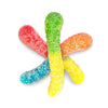 Mini Sour Neon Worms 2"