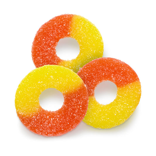 Peach Gummi Rings