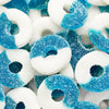 Sour Blue Raspberry Gummi Rings