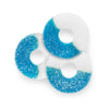 Sour Blue Raspberry Gummi Rings