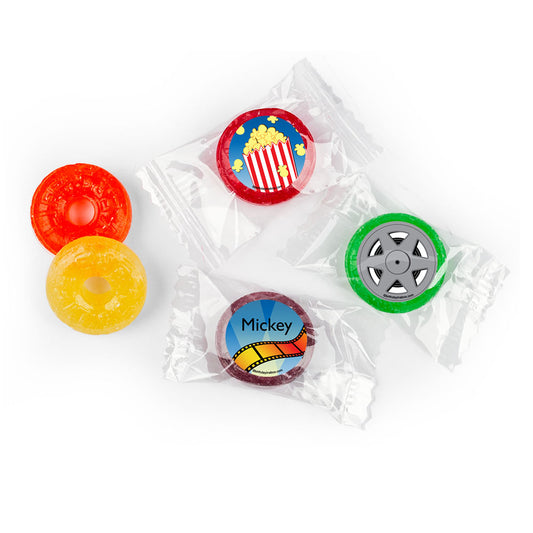 Birthday Hollywood Themed Personalized 5 Flavor Hard Candy