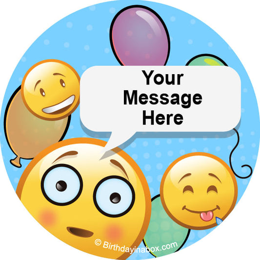 Emojis Personalized 2" Stickers (20 Stickers)