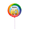 Emojis Personalized 2" Lollipops (24 Pack)