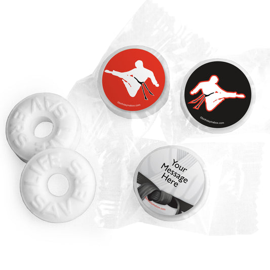 Birthday Karate Personalized Mints