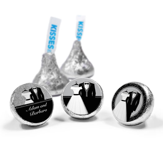 Personalized Wedding Couple Hershey's Kisses