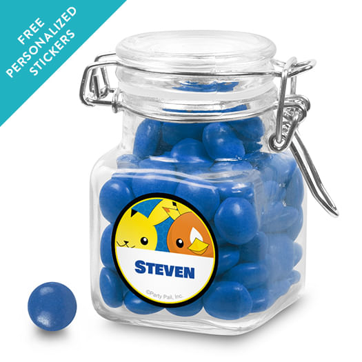 Birthday Personalized Latch Jar Pokemon (12 Pack)