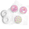 Personalized Baby Shower Pink Stork Life Savers Mints