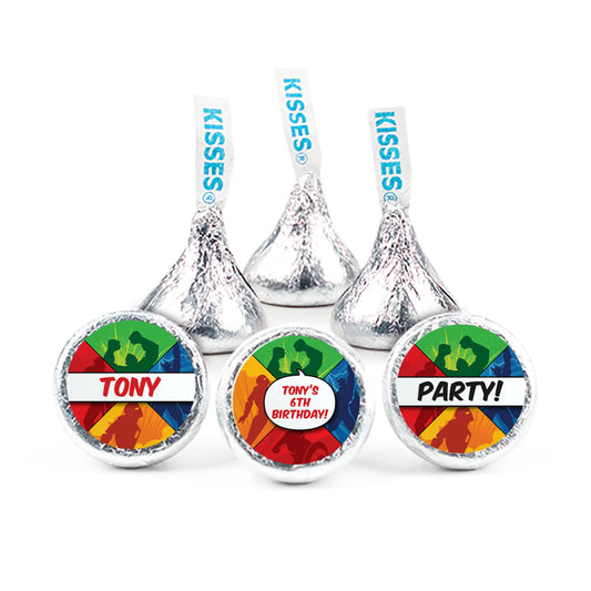 Personalized Birthday Avenger Hershey's Kisses