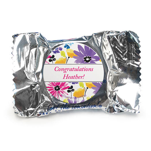 Personalized Birthday Garden Blooms York Peppermint Patties - pack of 70