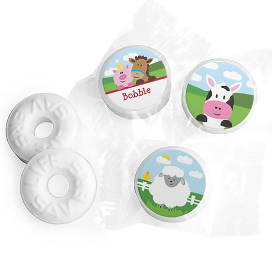 Personalized Birthday Farmhouse Life Savers Mints