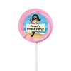 Birthday Personalized Small Swirly Pop Pirate Theme (24 Pack)