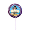 Birthday Personalized Small Swirly Pop Pirate Theme (24 Pack)