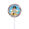 Birthday Personalized Small Swirly Pop Pirate Theme (24 Pack)