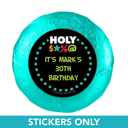 Personalized Birthday Bleep 1.25" Stickers (48 Stickers)