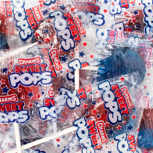 Charms Patriotic Sweet Pops