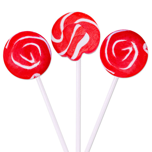 Red Cherry Swirly Pop