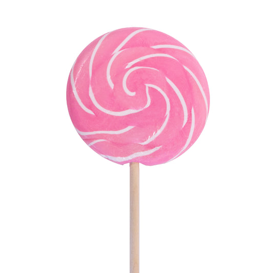 Strawberry 3" Swirly Pop