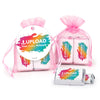 Personalized Add Your Artwork Hershey's Miniatures in Organza Bags with Gift Tag