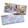 Personalized Christmas Silent Night Lane Hershey's Milk Chocolate Bar & Wrapper