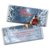 Personalized Christmas Starry Night Santa Hershey's Milk Chocolate Bar & Wrapper