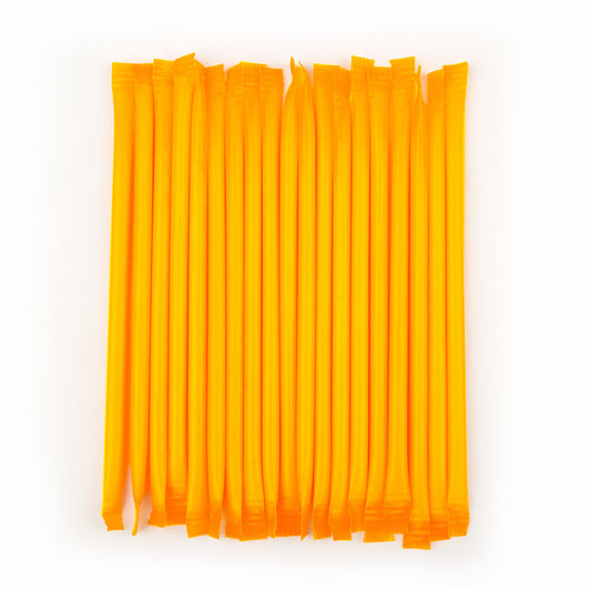 Orange Candy Straws