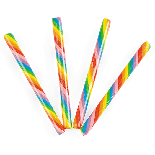 Rainbow Cherry Candy Sticks