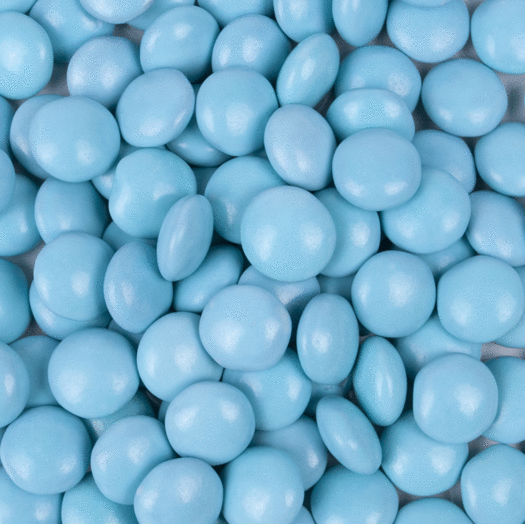 Just Candy Light Blue Milk Chocolate Minis