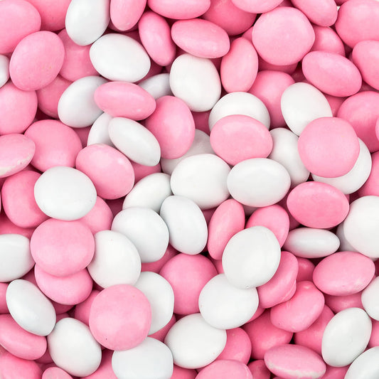 Just Candy Milk Chocolate Minis Pink & White Mix