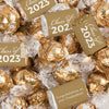 Graduation Chocolate Mix - Hershey's Miniatures and Lindor Truffles 77 Pieces - All Colors