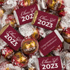 Graduation Chocolate Mix - Hershey's Miniatures and Lindor Truffles 77 Pieces - All Colors